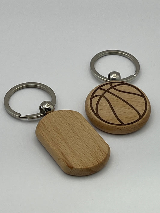 Wood Keychain