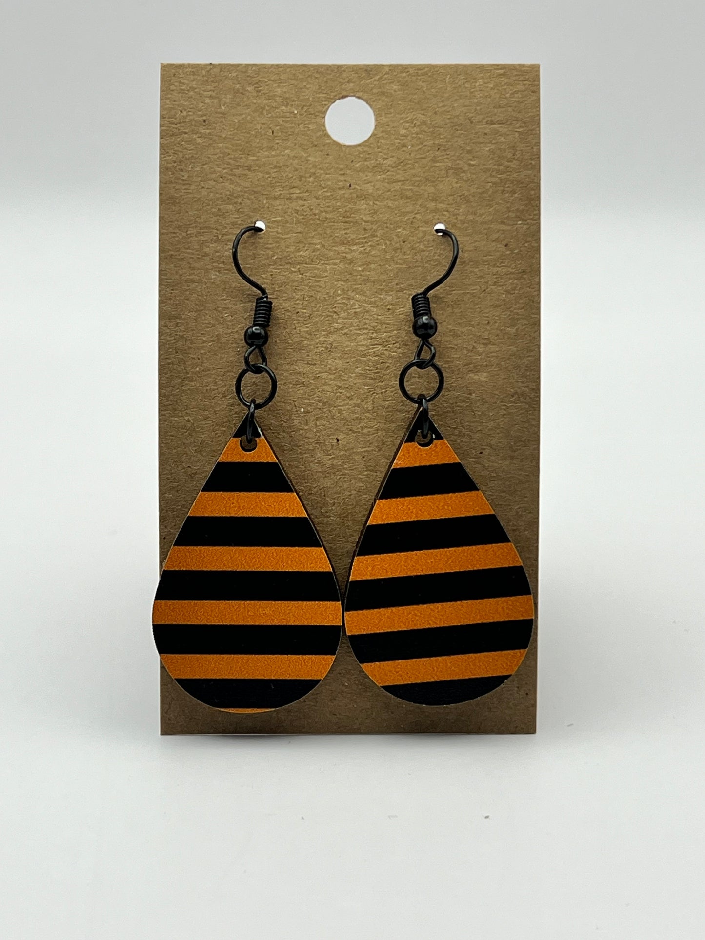 Stripes UV Printed Earrings