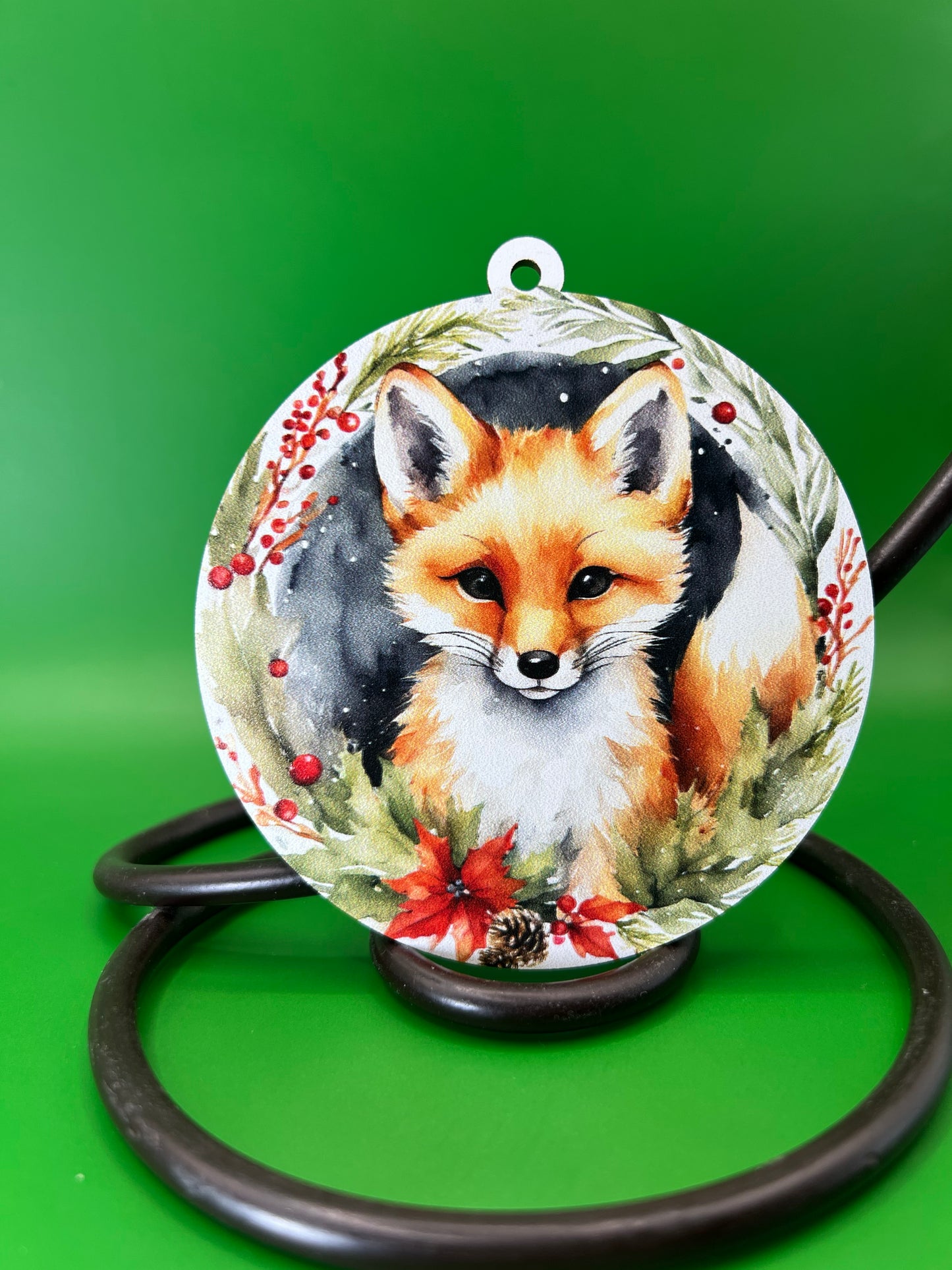 Printed Ornament Fox