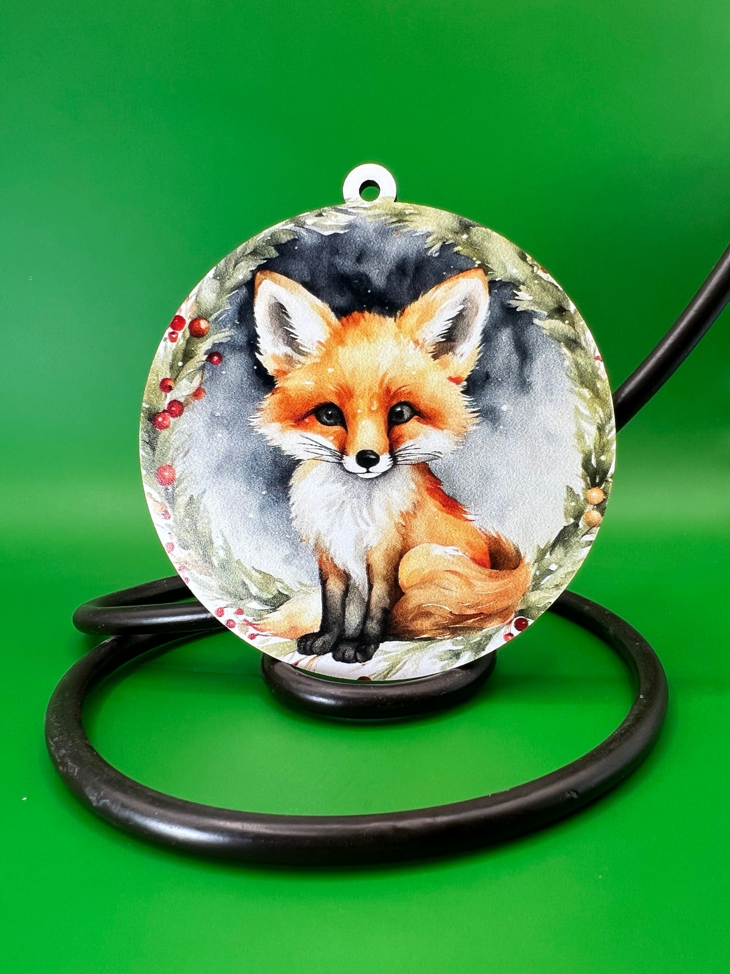 Printed Ornament Fox
