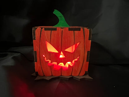 Jack-o-lantern boxes