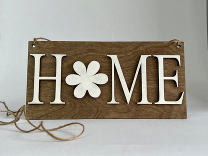 "Home" seasonal wall decor