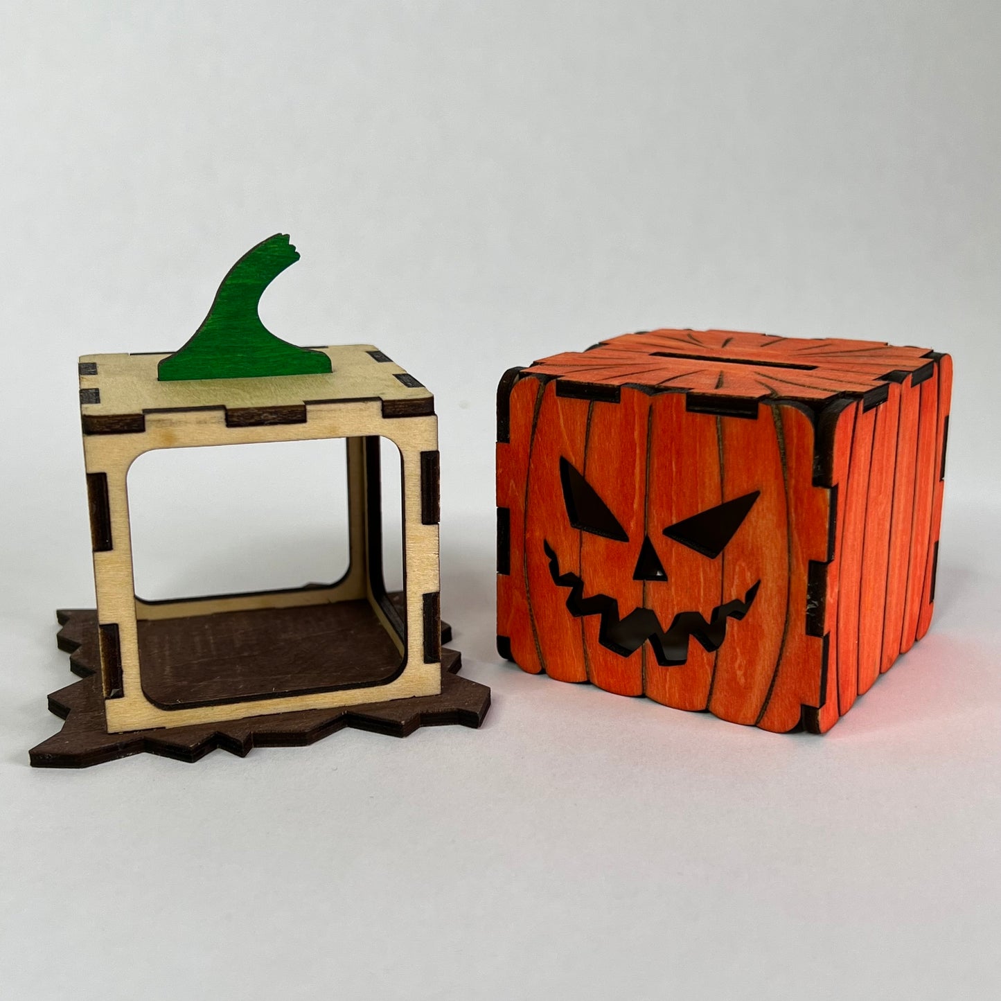 Jack-o-lantern boxes