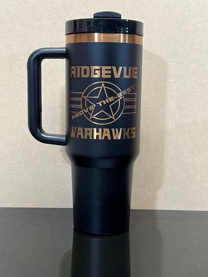 Ridgevue Warhawks Water Bottle