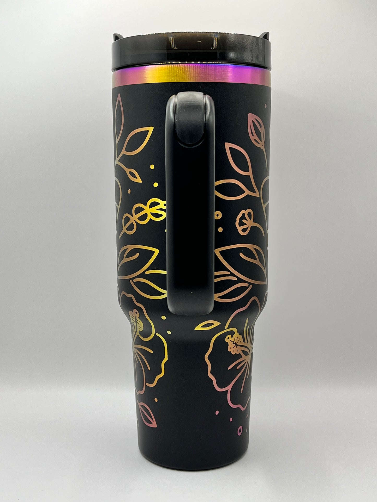 Butterfly 40 oz Tumbler Full Wrap Design