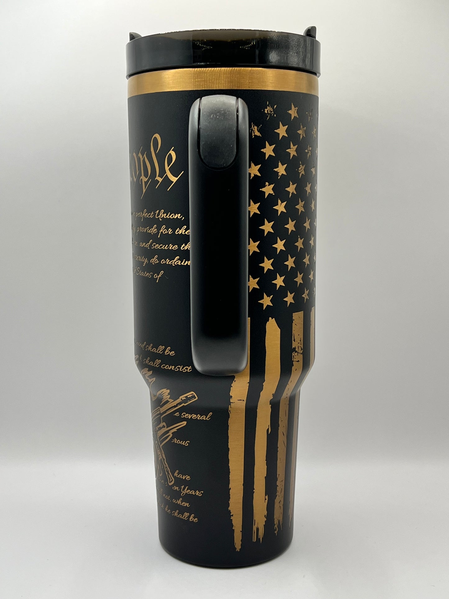 Freedom 40 oz Tumbler Full Wrap Design