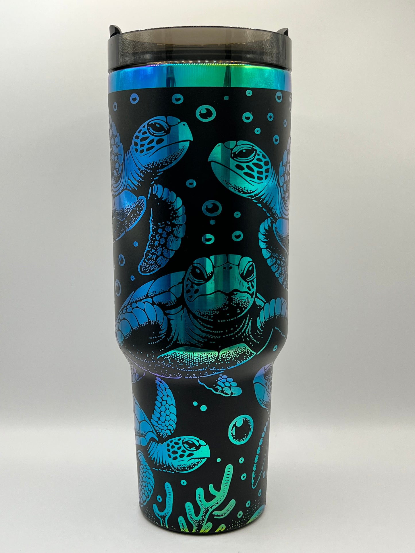 Sea Turtles 40 oz Tumbler Full Wrap Design