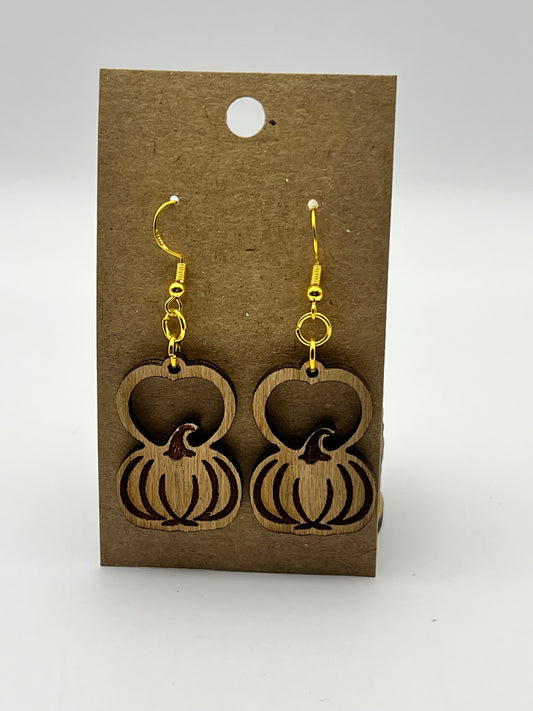 Pumpkin Earrings