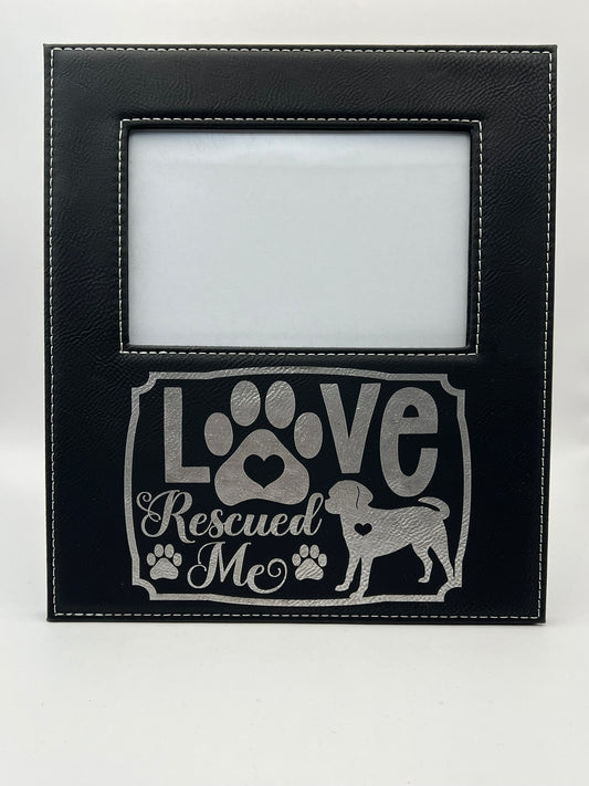 Leatherette Picture Frame