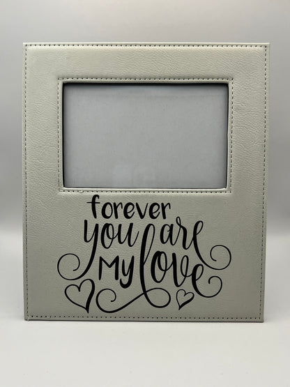 Leatherette Picture Frame