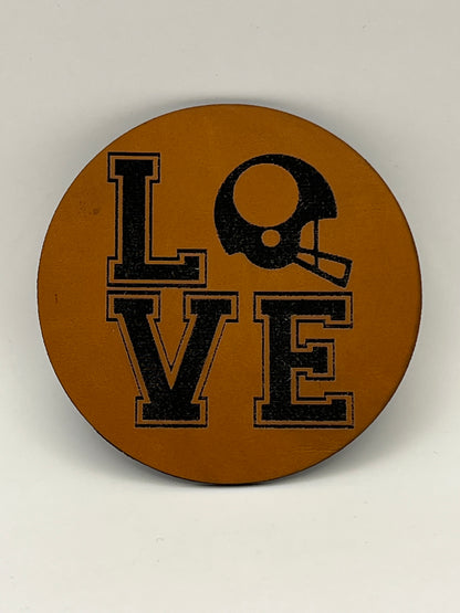 Hat with Customized Premium Leatherette Patch