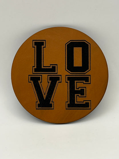 Hat with Customized Premium Leatherette Patch