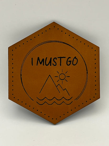 Hat with Customized Premium Leatherette Patch