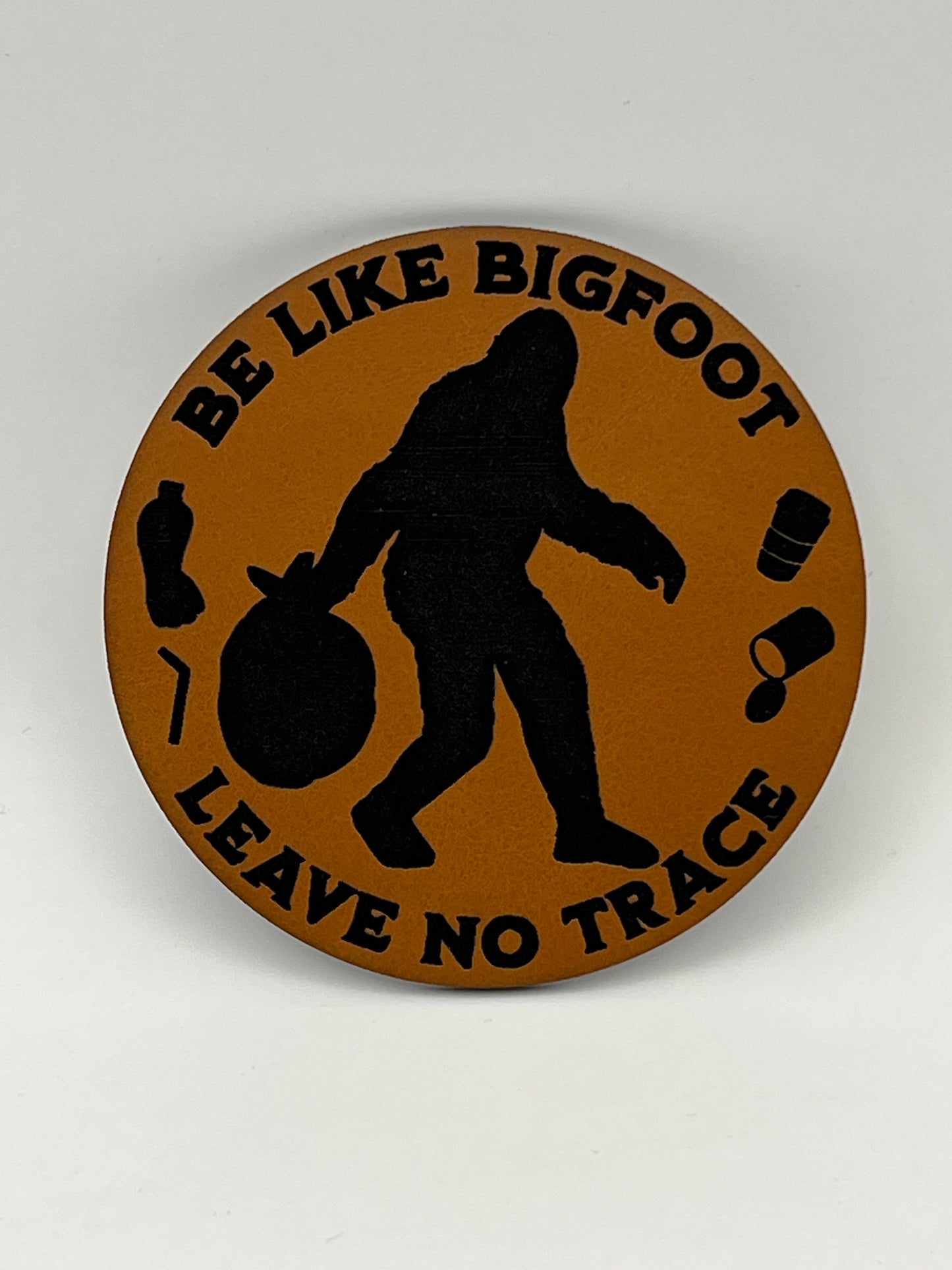 Hat with Customized Premium Leatherette Patch