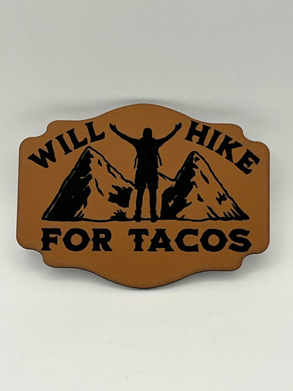 Hat with Customized Premium Leatherette Patch