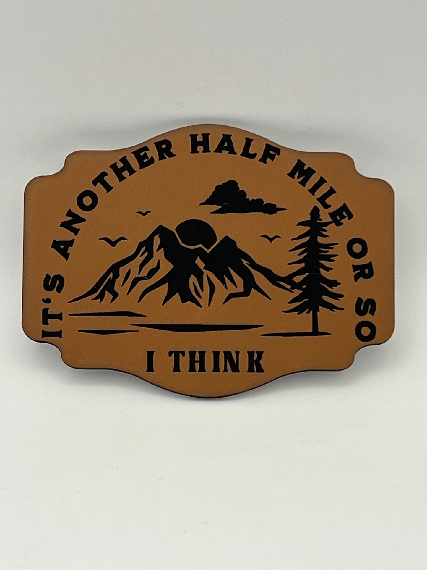 Hat with Customized Premium Leatherette Patch