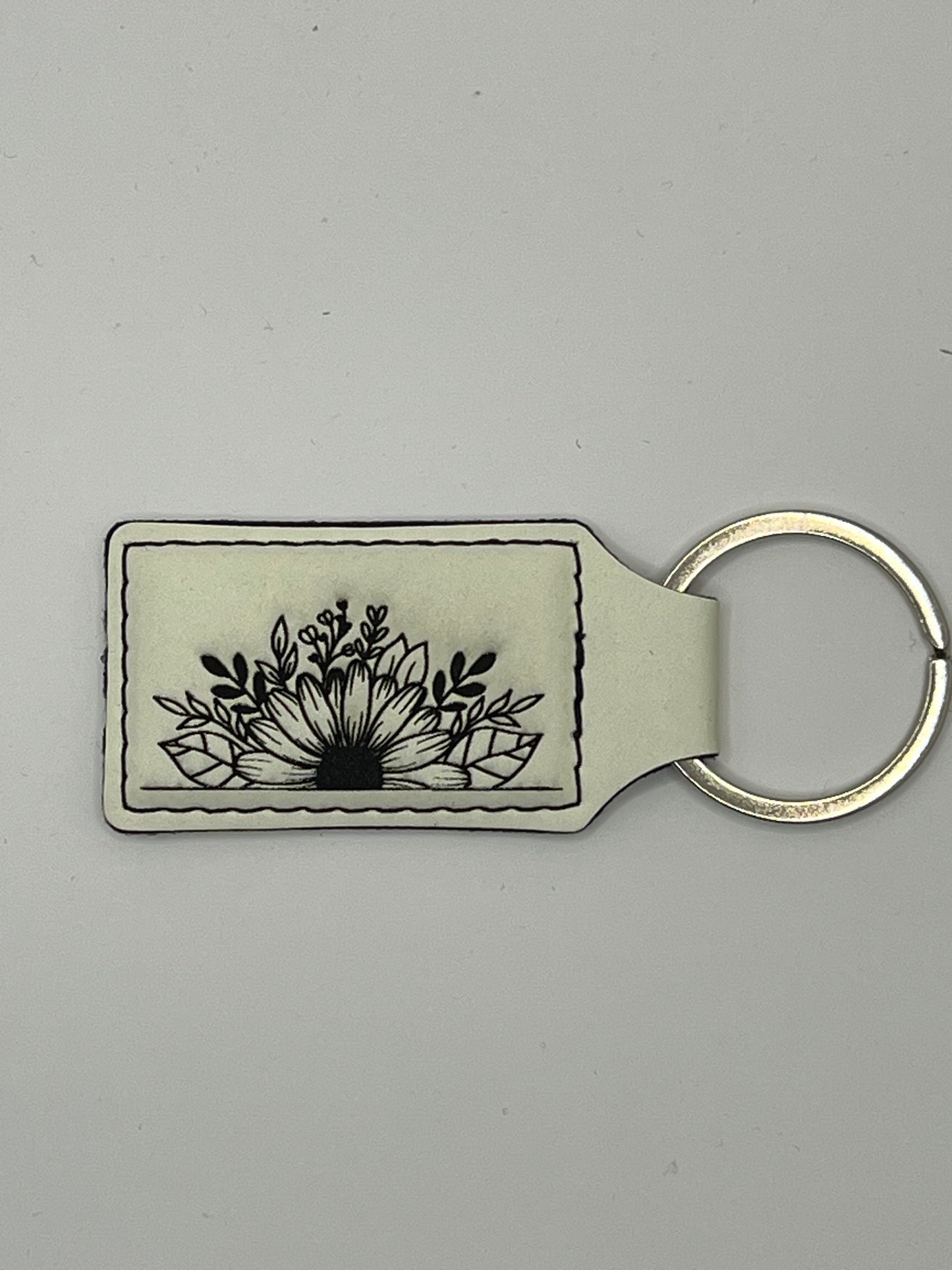 Leatherette Keychain
