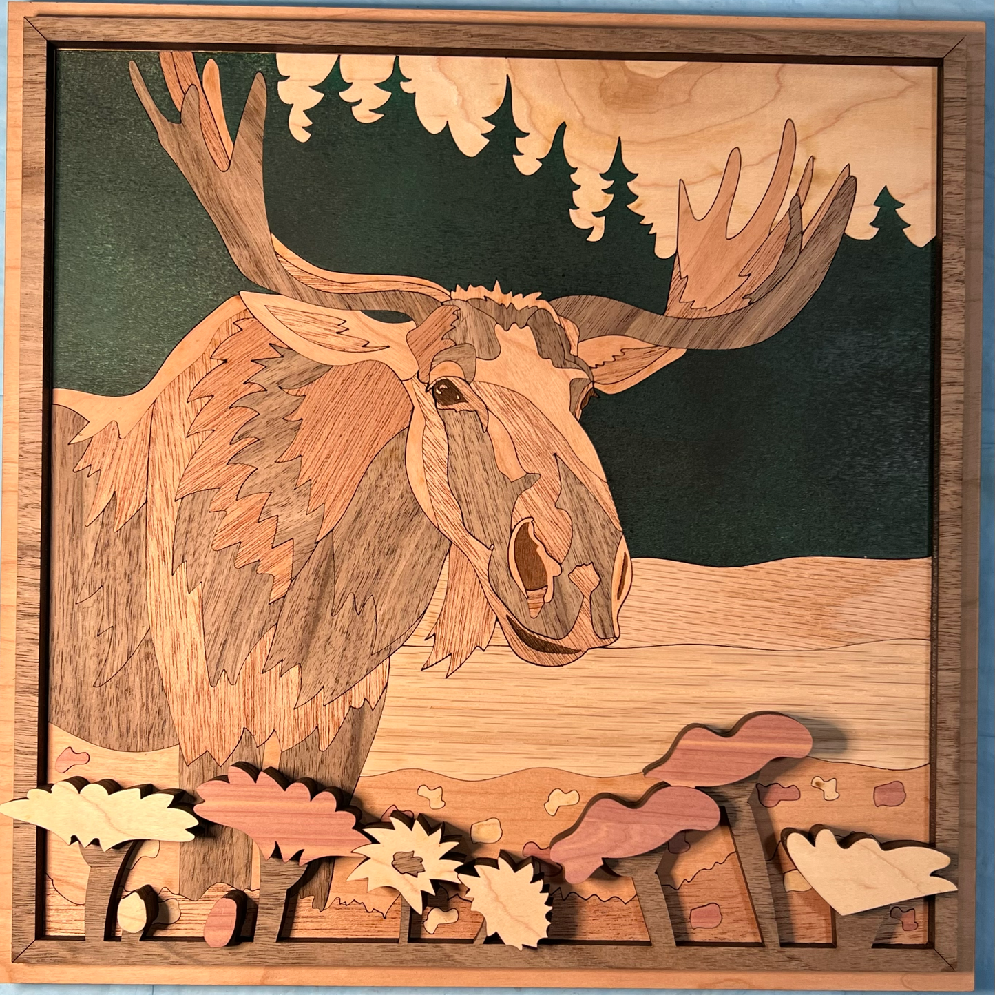 Moose Wall Art Mini