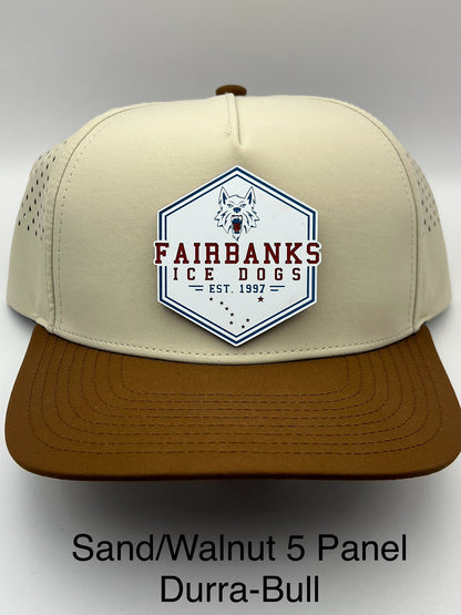 Hat with Customized Premium Leatherette Patch