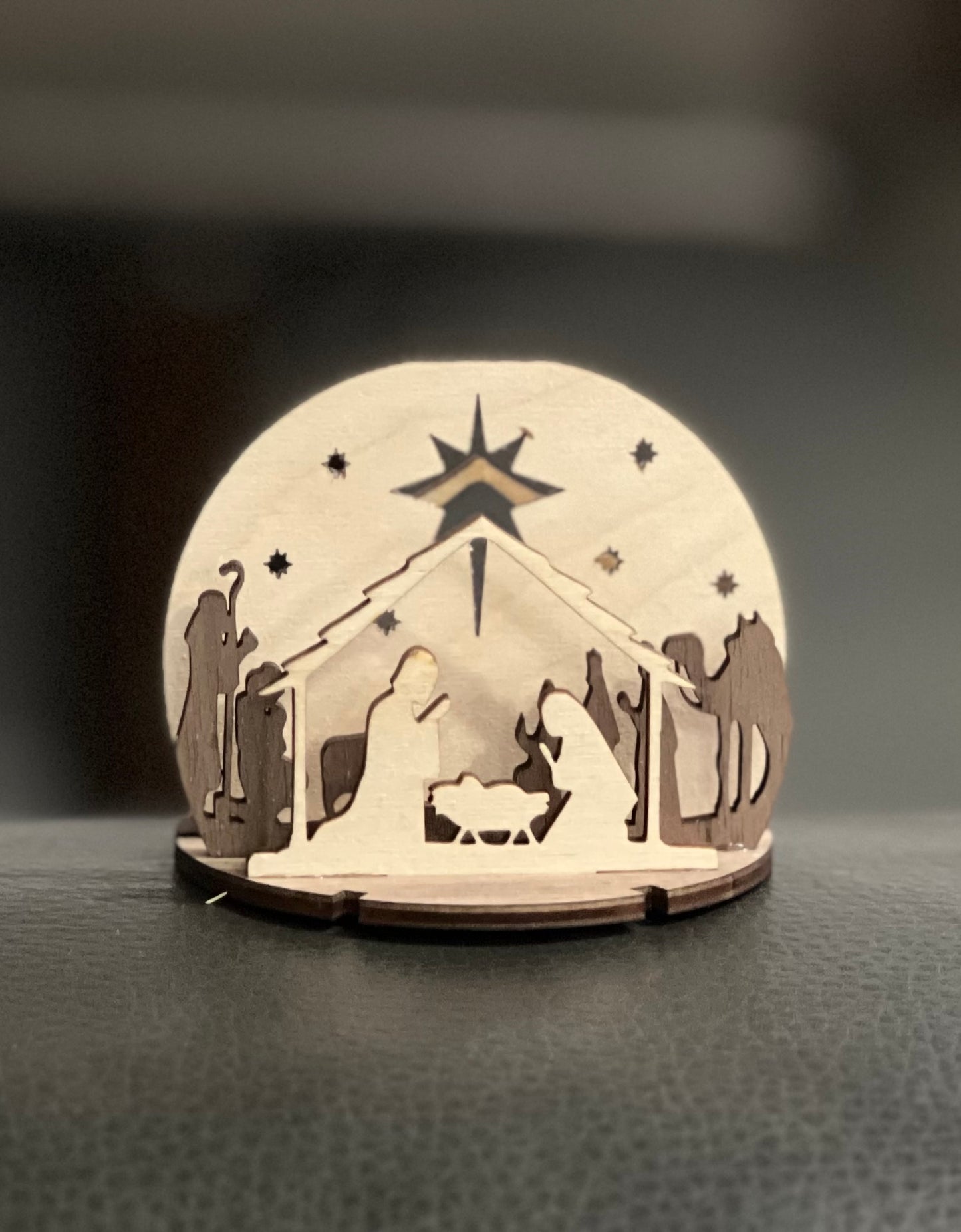 3D Globe Ornament