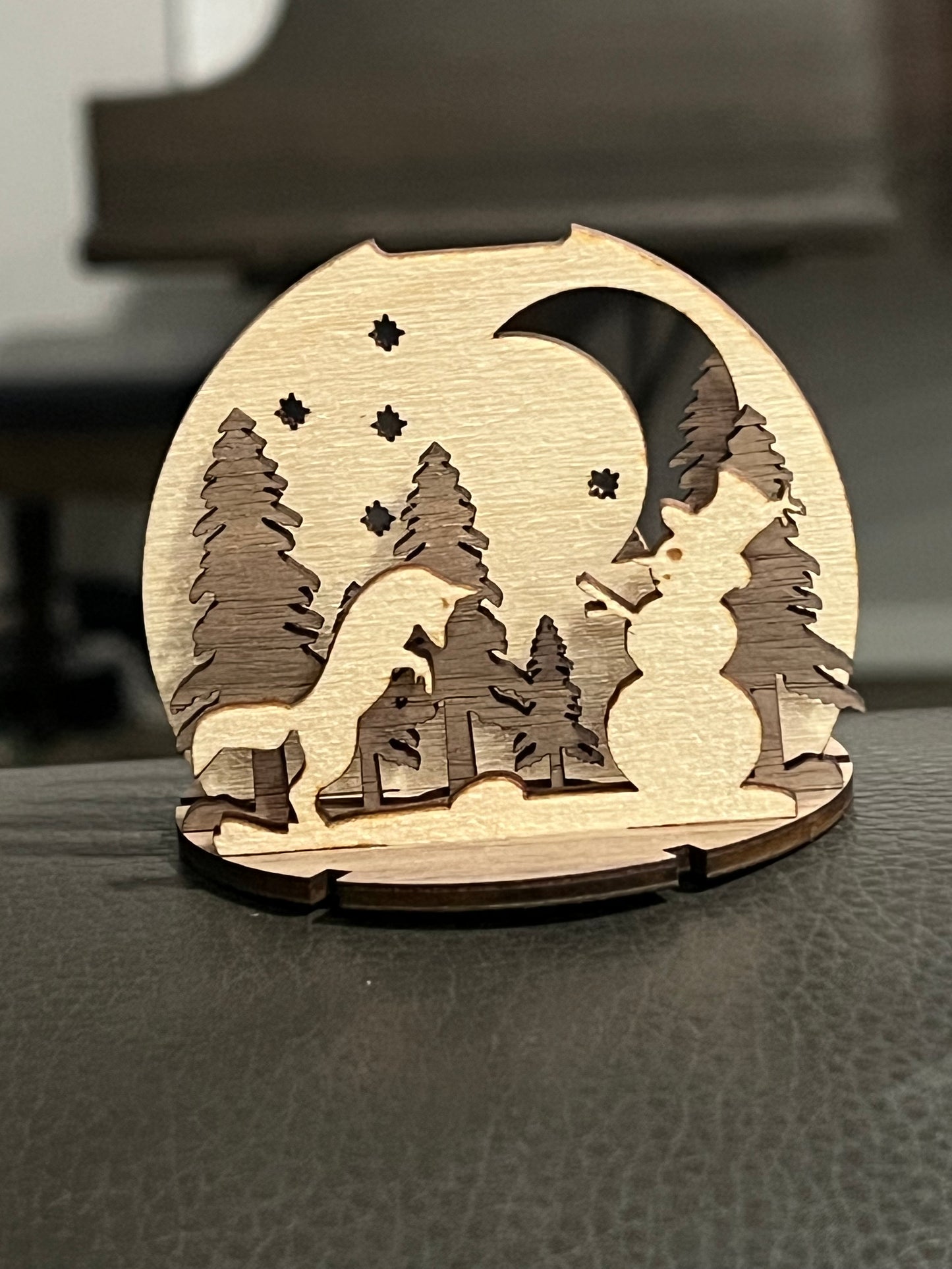 3D Globe Ornament