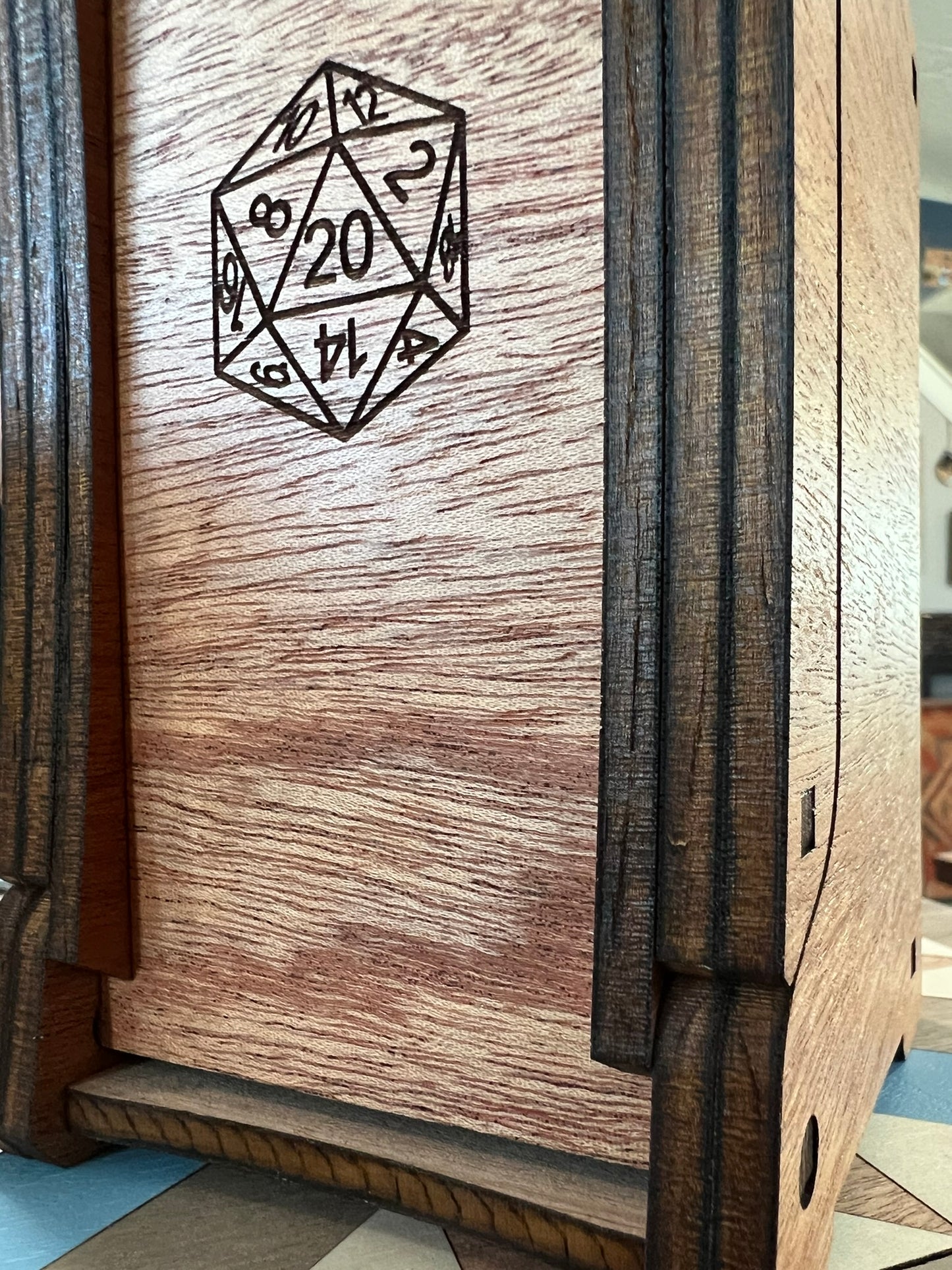 Dice Tower with Magnet Closure