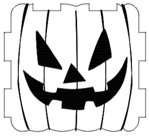 Jack-o-lantern boxes