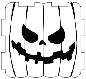 Jack-o-lantern boxes