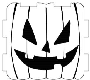 Jack-o-lantern boxes